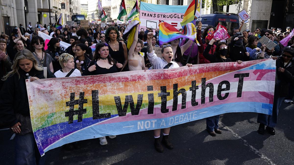 Trans protest to be held in Birmingham following rallies in London and Edinburgh