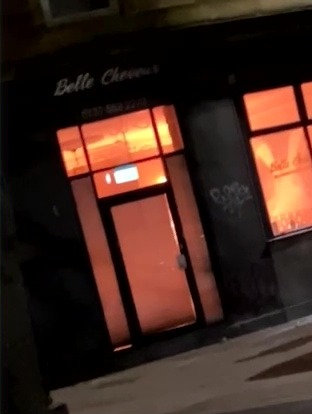 Belle Cheveux hair salon firebombed.