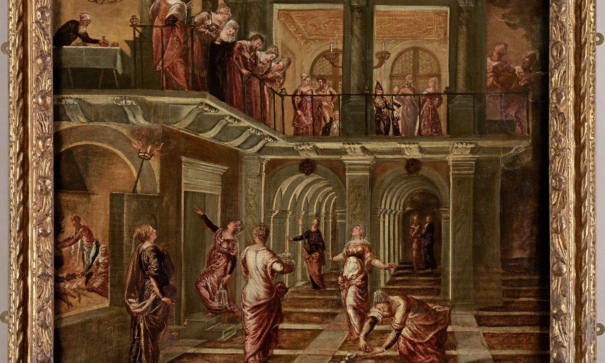 Conservation of Tintoretto painting in UK reveals ‘layer of history hiding under the surface’