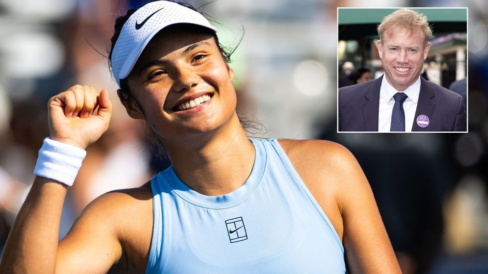 Emma Raducanu Mark Petchey