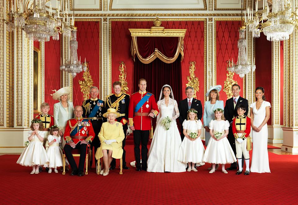 prince william kate middleton wedding portrait