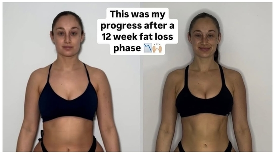 During her fat loss journey, the fitness coach avoided drinking her calories and instead preferred eating them. 