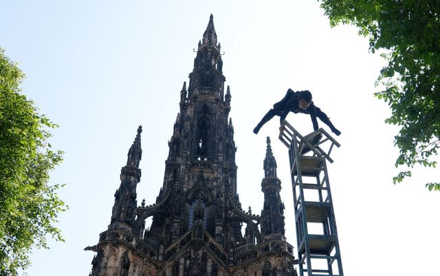 Edinburgh Fringe Festival performers