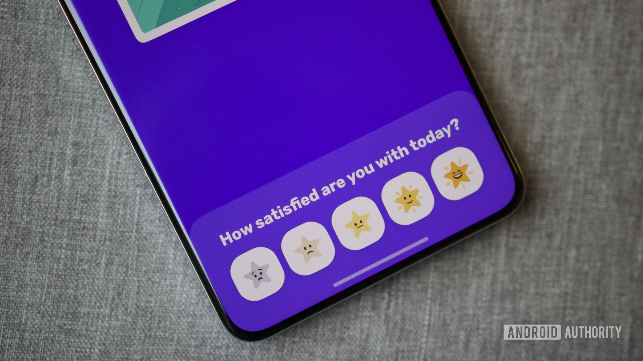 Mood check-in on the Finch app.