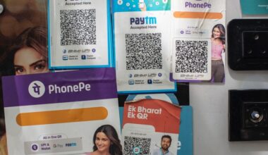File image of UPI QR codes. Photo: IMF/Flickr CC BY NC ND 2.0.
