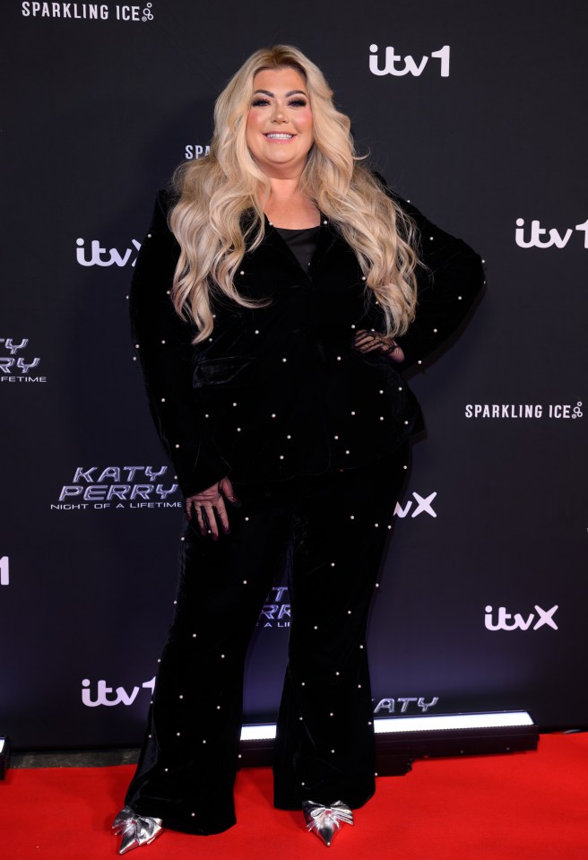 Gemma Collins at the Katy Perry: Night of a Lifetime photocall.
