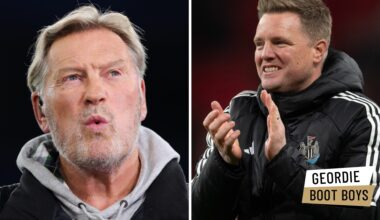 Glenn Hoddle tells 'special' Eddie Howe a statue could now be imminent at Newcastle United