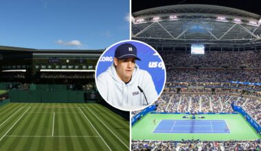 John Isner claims there are only three men who he thinks will can win Wimbledon and the US Open this year