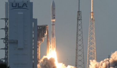 Amazon launches its first satellites to rival Starlink