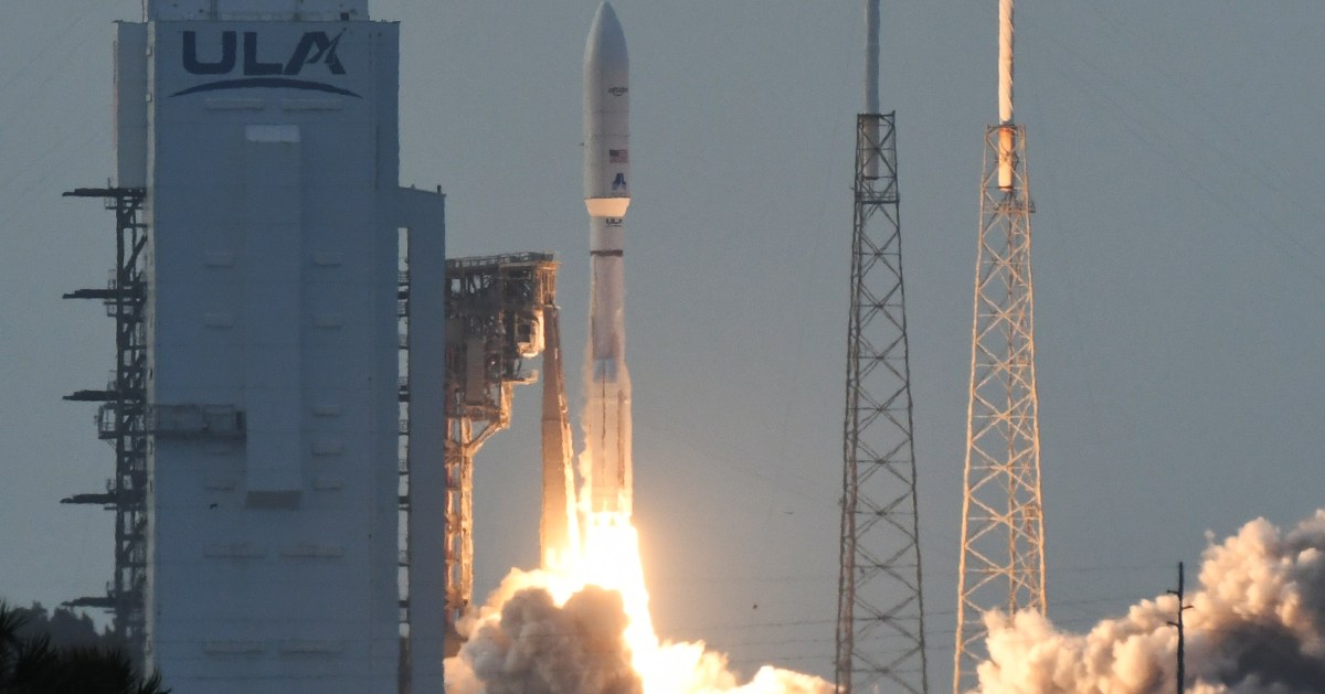 Amazon launches its first satellites to rival Starlink