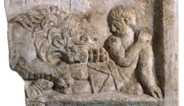 Gladiator mauled by lion 1,800 years ago in Roman Britain, study finds