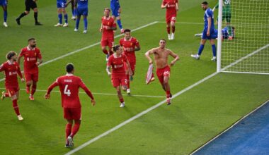 11 great celebration photos from Liverpool's win at Leicester City