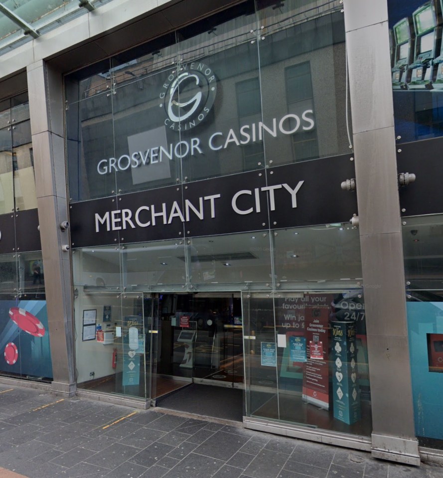 Grosvenor Casinos Merchant City entrance.