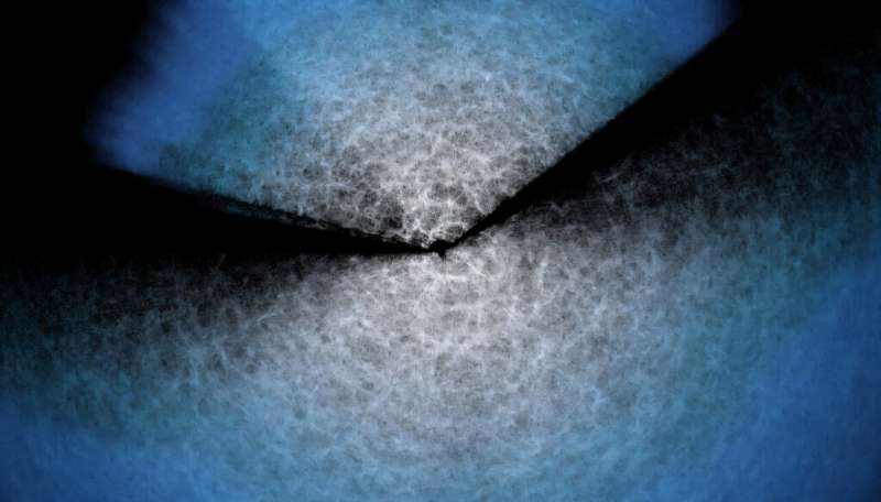 Half of the universe's hydrogen gas, long unaccounted for, has been found
