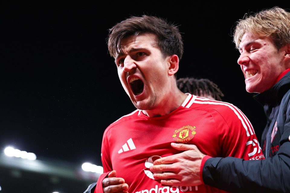 Harry Maguire was the hero for the Red Devils
