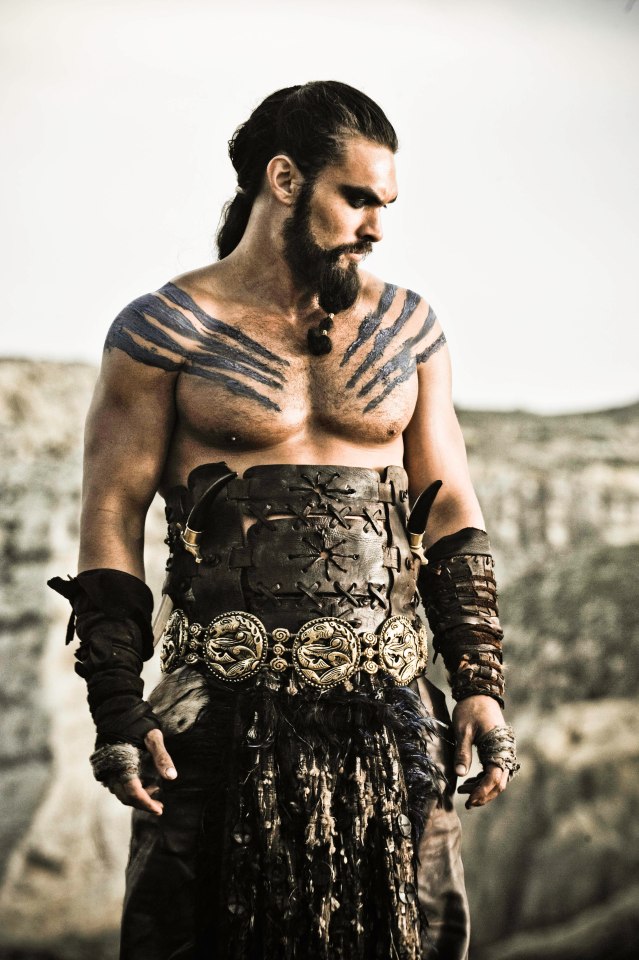 Khal Drogo from Game of Thrones.