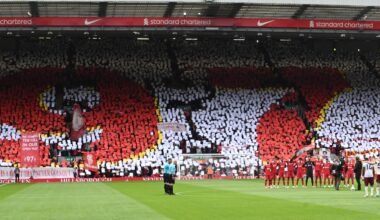 Anfield pays respects ahead of 36th anniversary of Hillsborough