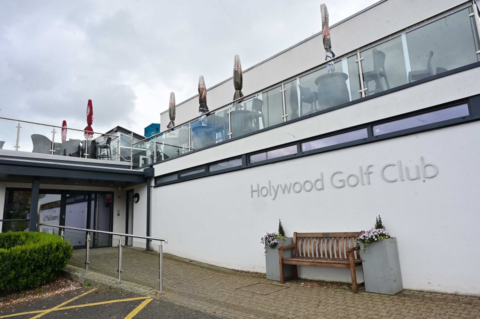 Exterior of Holywood Golf Club.