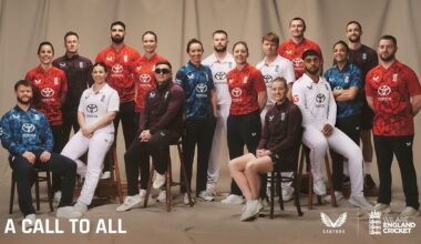 England Cricket and Castore reveal three new kits
