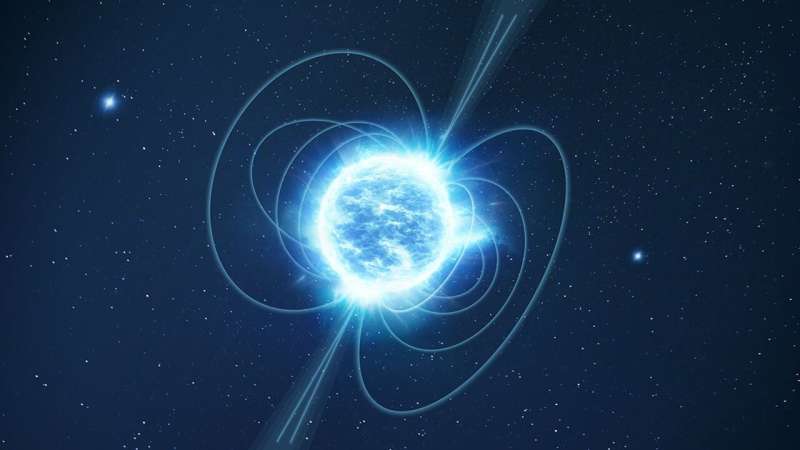 Hubble tracks a roaming magnetar of unknown origin