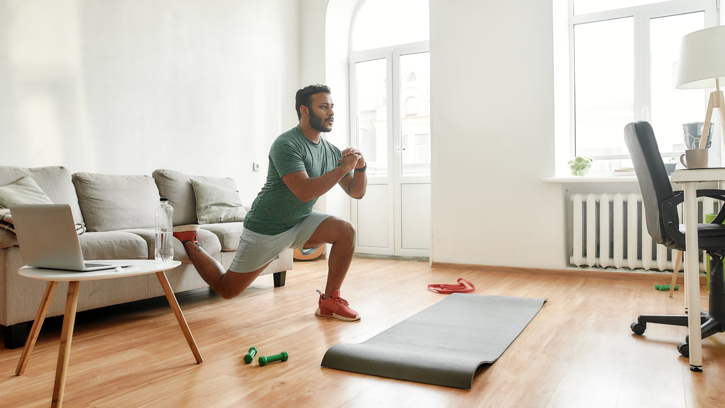 You don’t need to exercise for an hour or go to the gym to see results, particularly if you’re new to strength training