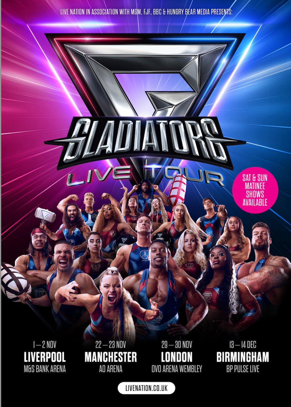 Gladiators Live - M&S Bank Arena 