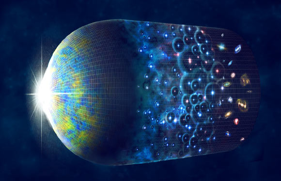 Time, not space plus time, might be the single fundamental property in which all physical phenomena occur. Image credit: M. Weiss / Harvard-Smithsonian Center for Astrophysics.