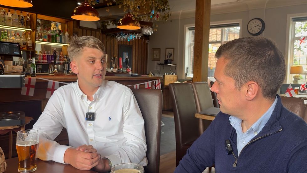 Johno Lee and Robert Jenrick