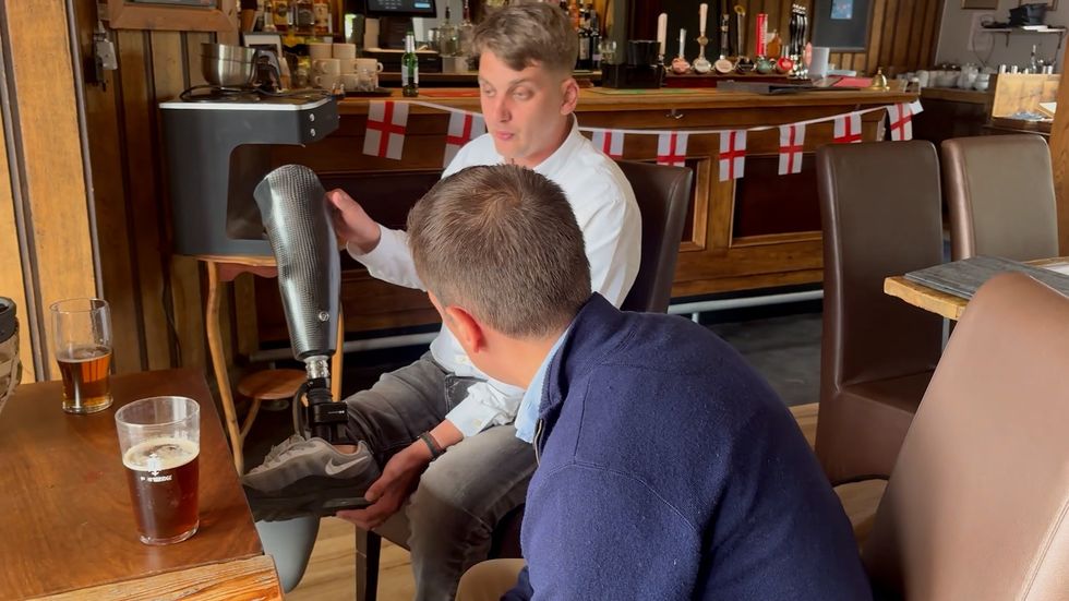 Johno Lee told GB News that support often lacks after leaving hospital.