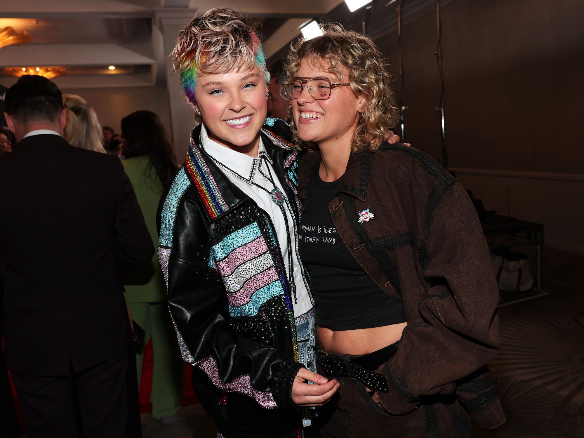 JoJo Siwa and Kath Ebbs