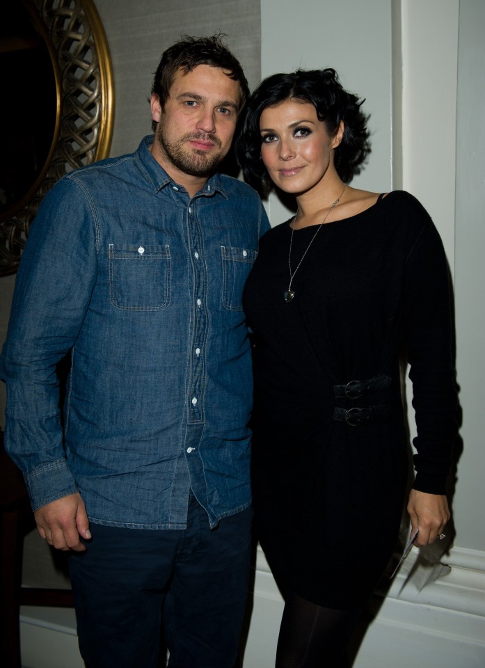 Kym Marsh and Jamie Lomas at an afterparty.