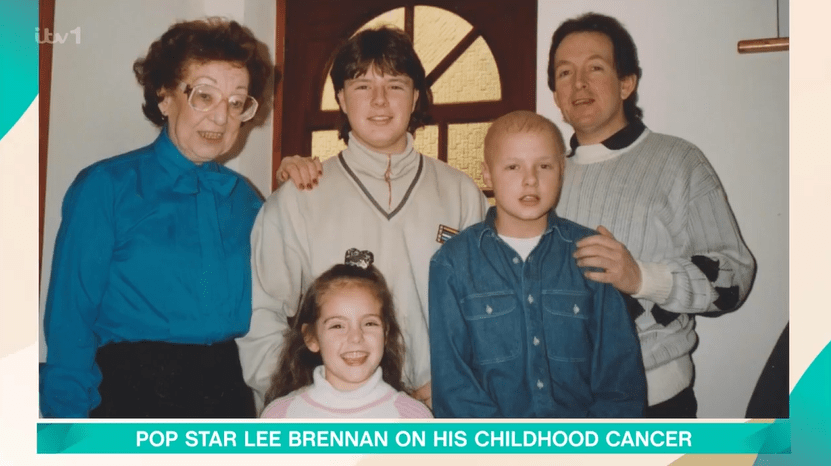 Photo of Lee Brennan's family as children.