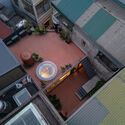 Linh Nam House / TOOB STUDIO - Interior Photography, Courtyard, Balcony