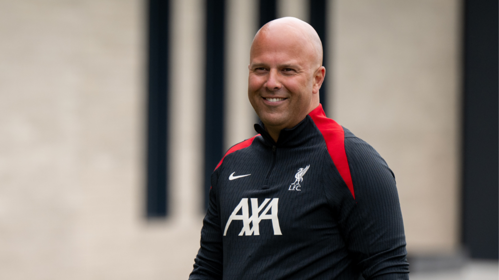 Liverpool manager Arne Slot