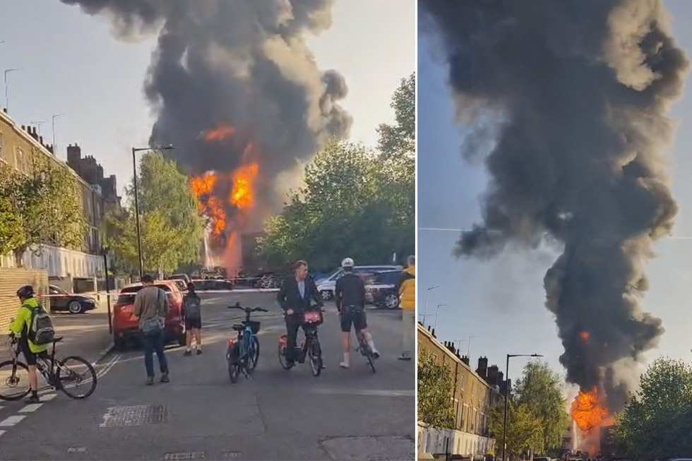 London fire