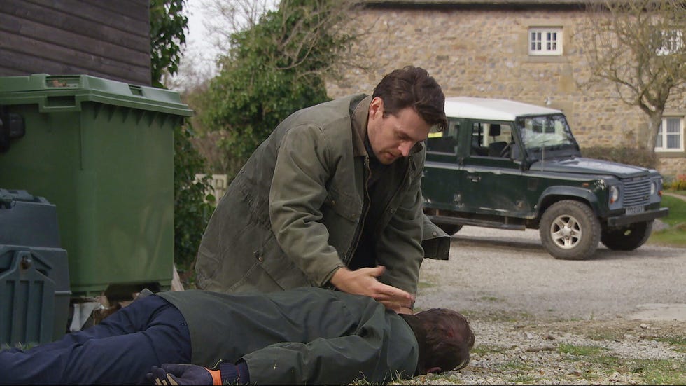 mack bord and liam cavanagh in emmerdale