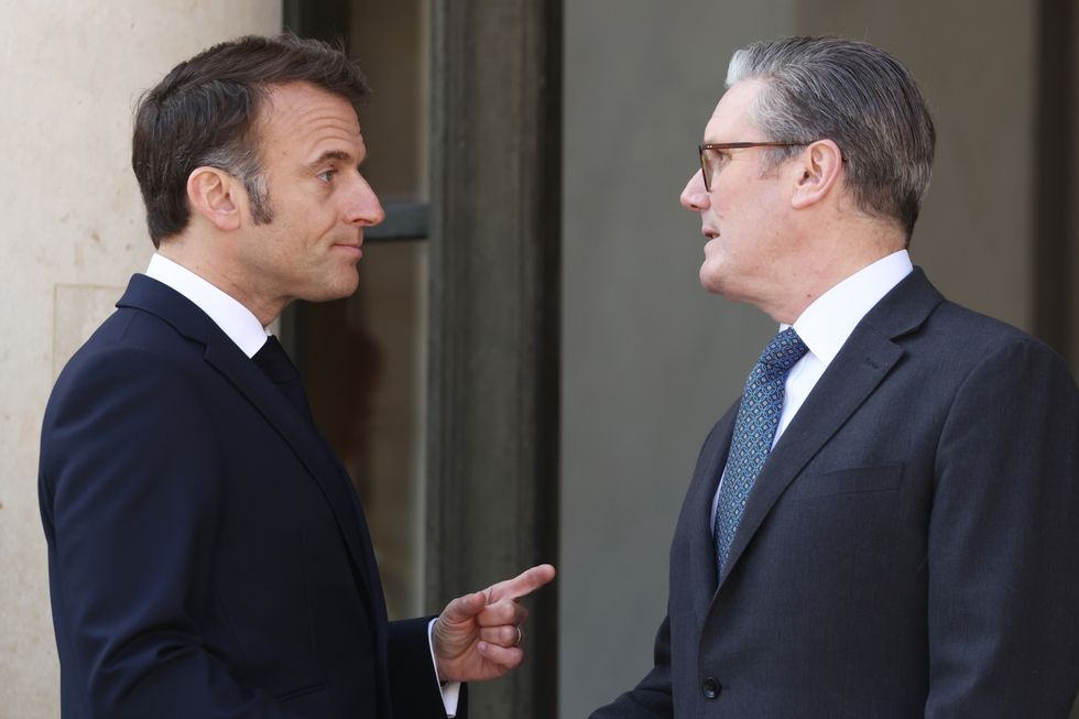 Macron and Starmer