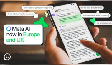 WhatsApp adds Meta AI on iPhone in the UK amid backlash