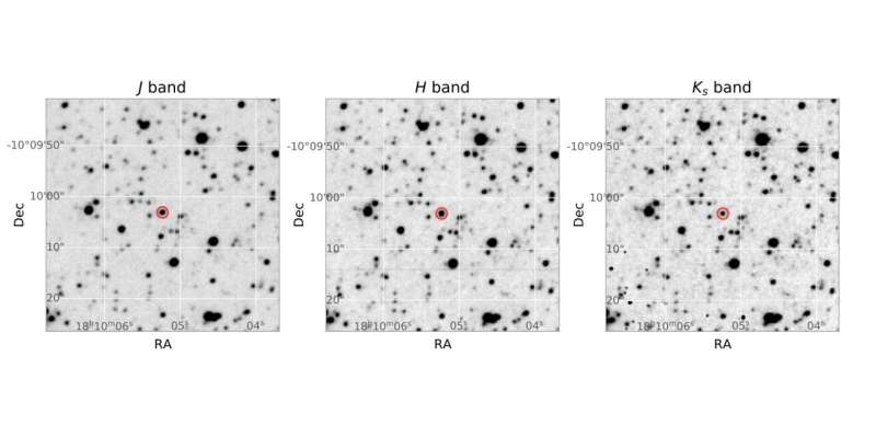 Methane detected in the atmosphere of the nearest T dwarf