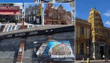 Inside 'England's LEAST English town'... where the patron saint could disappear forever