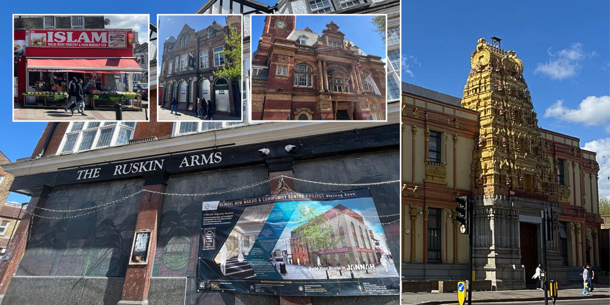 Inside 'England's LEAST English town'... where the patron saint could disappear forever