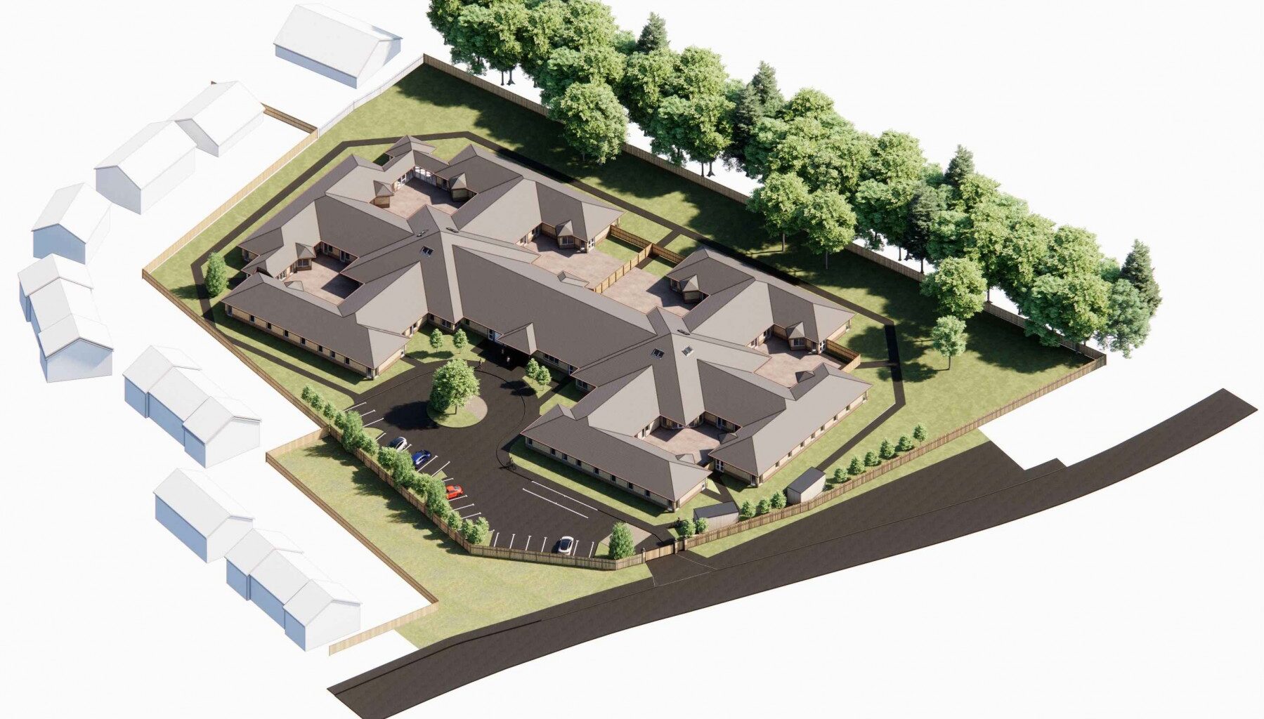 Shared living concept to reinvigorate a derelict Barmulloch care home : April 2025 : News : Architecture in profile the building environment in Scotland