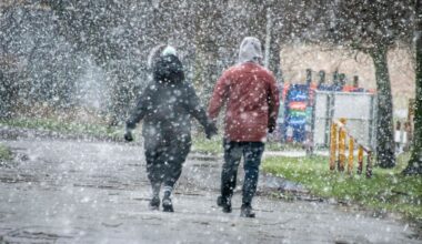 Scotland's scorching spring sunshine halted by return of SNOW as Easter forecast revealed