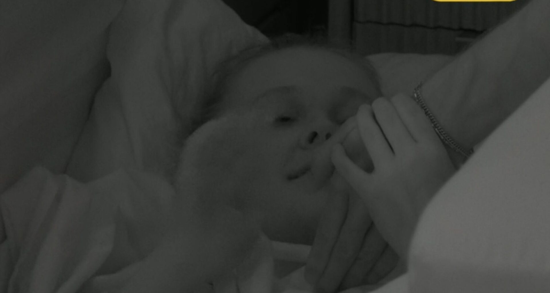 Watch moment JoJo Siwa breaks show rules as she writes secret message on Chris’ hand during intimate scene