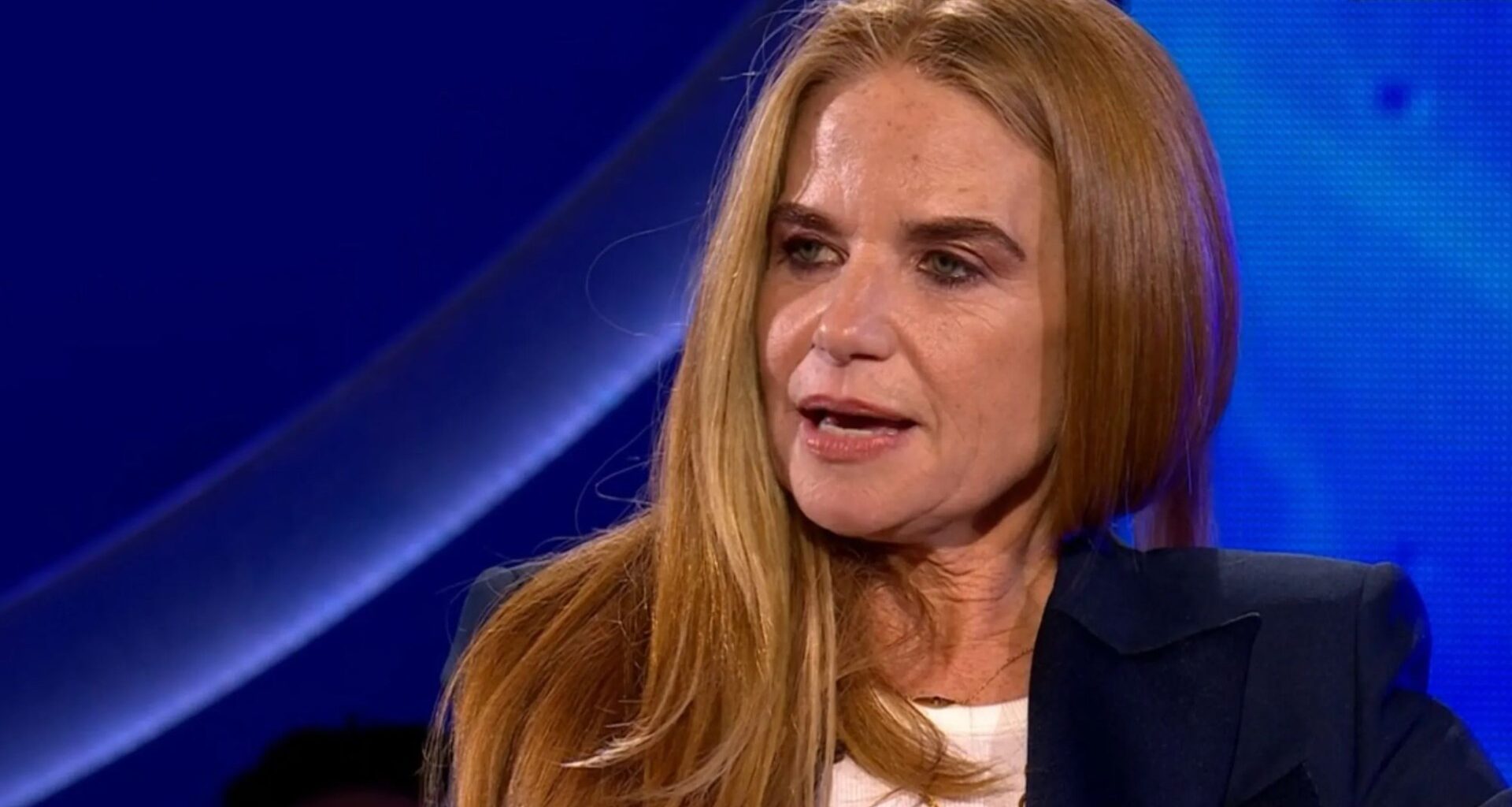 Painfully awkward moment Patsy Palmer refuses to answer question on Celebrity Big Brother eviction night