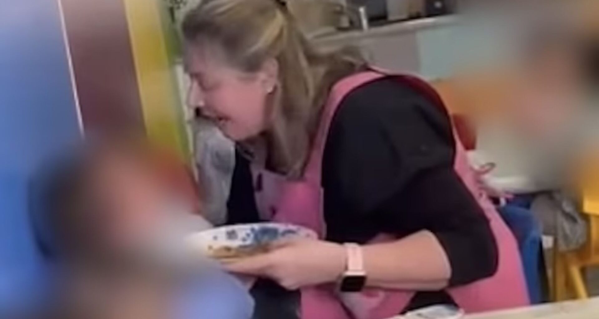 Horror vid shows nursery staff smash child's head against wall as ex-teacher reveals abuse from choking to force-feeding