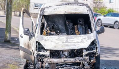 Van firebombed in crime clan's Glasgow territory as Scottish gang war 'reignites'