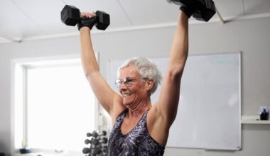 Why older people feel less soreness after exercise