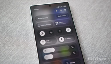 Quick Settings in One UI 7.