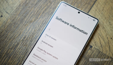 One UI 7 software information page.